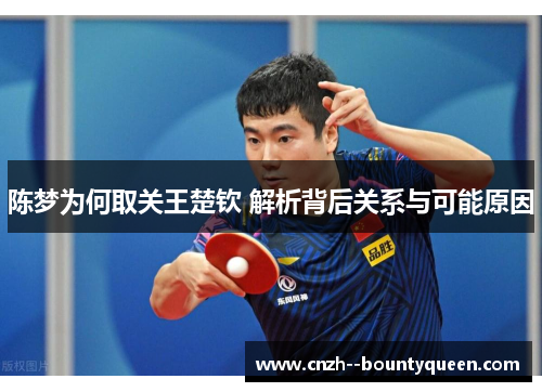 陈梦为何取关王楚钦 解析背后关系与可能原因