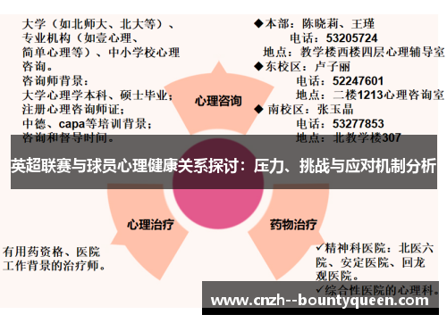 英超联赛与球员心理健康关系探讨：压力、挑战与应对机制分析